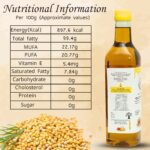 Cold Press Yellow Mustard Oil 100% Pure and Natural(1liter) - Image 3