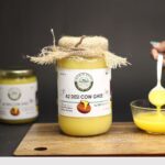A2 Desi Cow Ghee 100% Pure, Traditional & Handcrafted (1 Liter / 905g)
