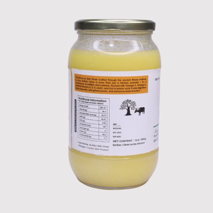 Buffalo Desi Ghee 100% Pure & Traditional (1 Liter) - Image 2