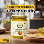 A2 Desi Cow Ghee 100% Pure, Traditional & Handcrafted Gramin Bytes (500 ml)