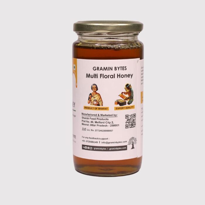 Multi-Floral Honey 100% Pure, Raw & Natural (500g) - Image 2