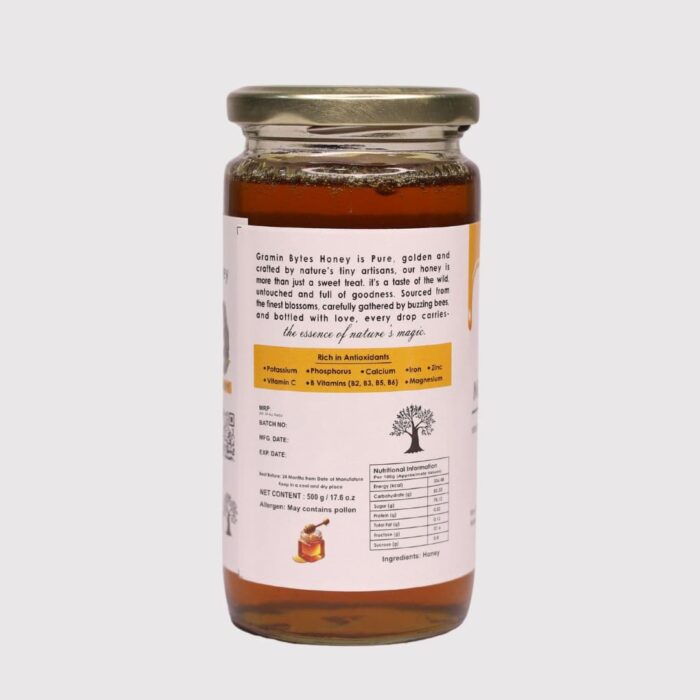 Multi-Floral Honey 100% Pure, Raw & Natural (500g) - Image 3