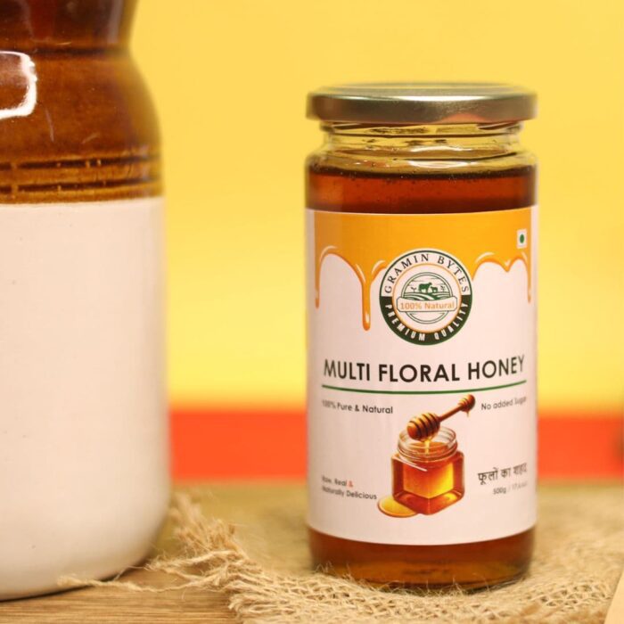 Multi-Floral Honey 100% Pure, Raw & Natural (500g) - Image 4