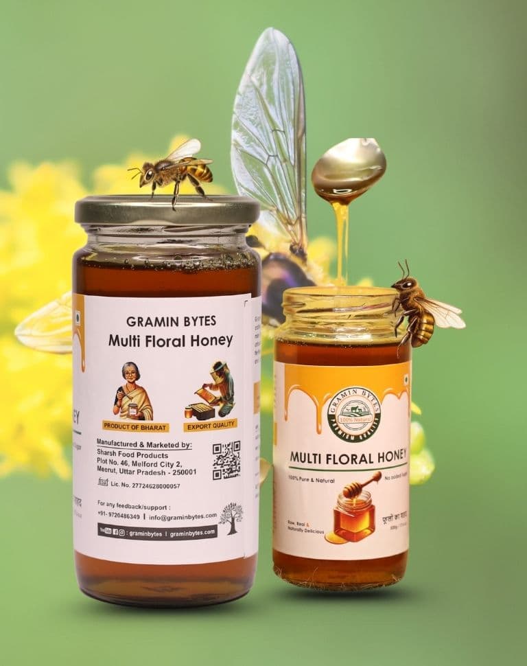 Gramin Bytes Multi Floral Honey