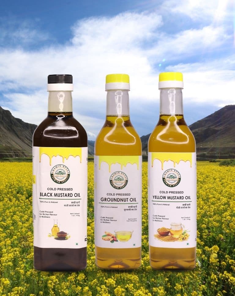 Gramin Bytes 100% Organic and ayurvedic Mustard Oil